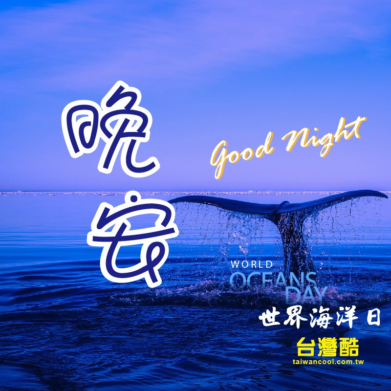 世界海洋日-晚安